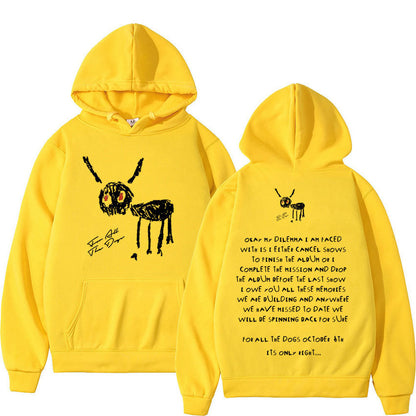 Drake For All The Dogs Letter Hoodie