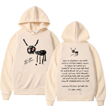 Drake For All The Dogs Letter Hoodie