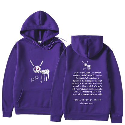 Drake For All The Dogs Letter Hoodie